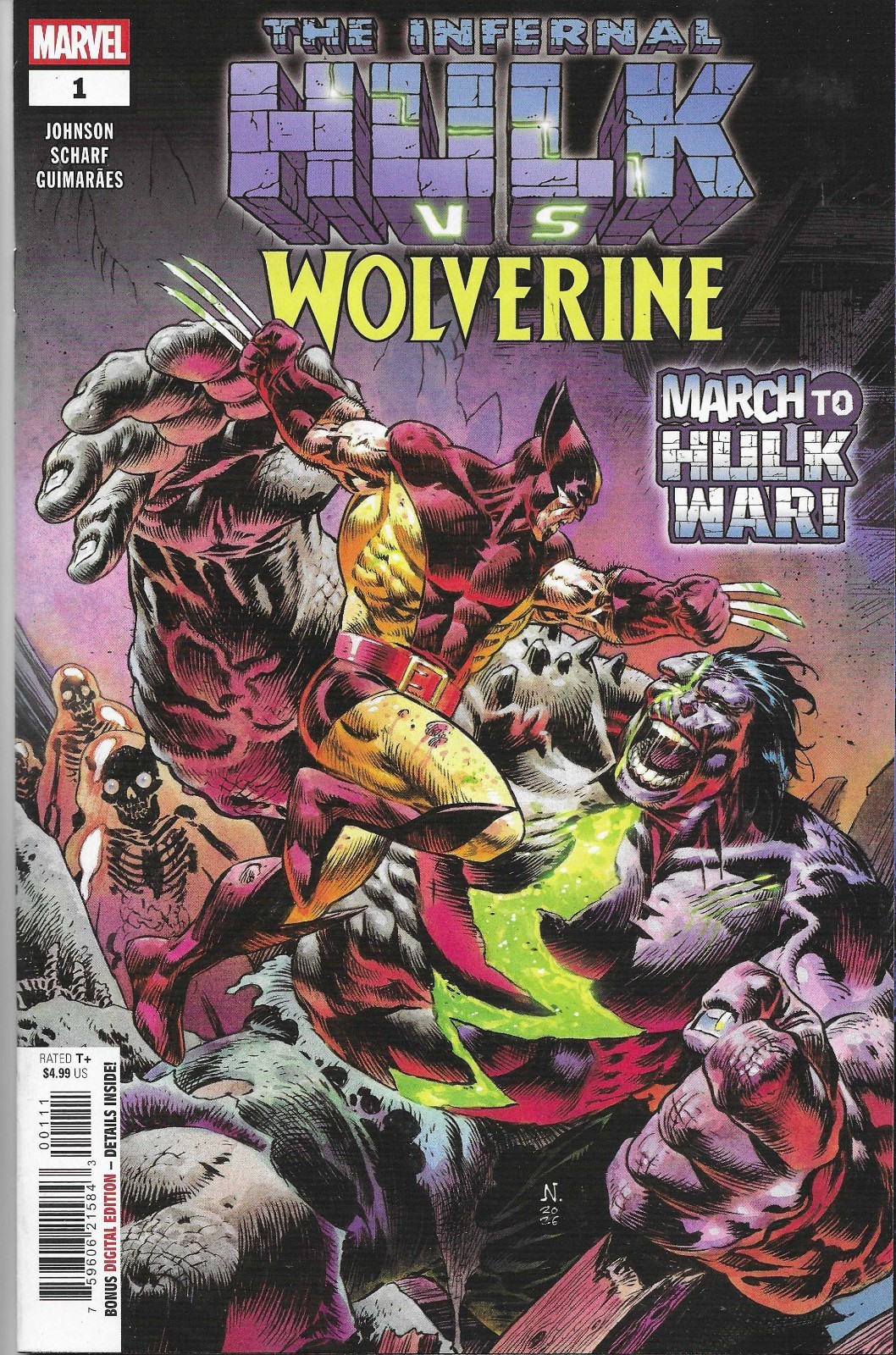 THE INFERNAL HULK VS WOLVERINE (2026) #1 - New Bagged (S)