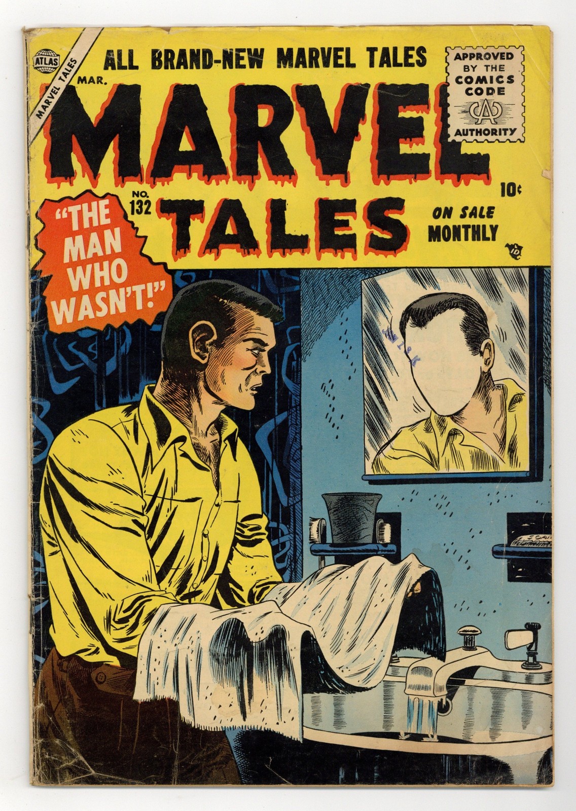 Marvel Tales #132 GD/VG 3.0 1955