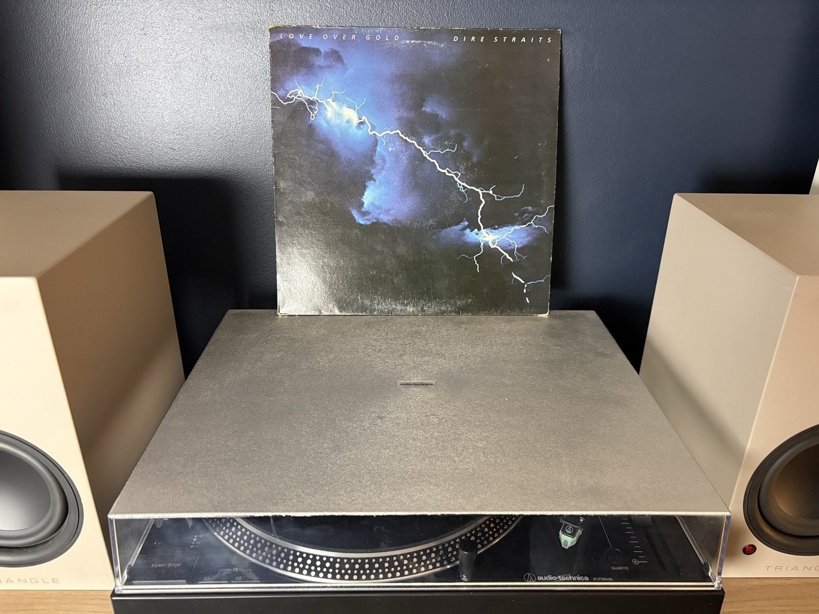 Dire Straits Love Over Gold UK Advance Promo Howie Weinberg Masterdisk VG+/VG