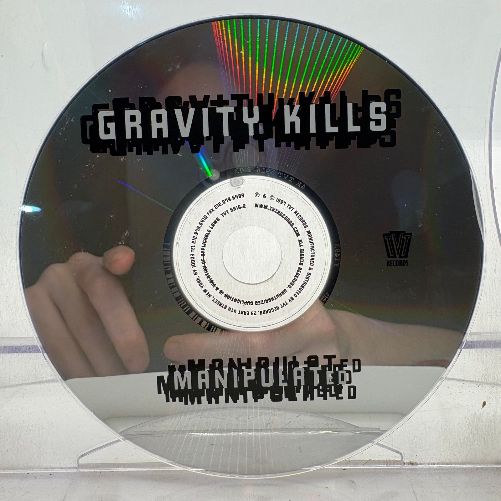 Gravity Kills Manipulated Remix CD 1997 TVT Records 5916-2 Industrial Rock Music