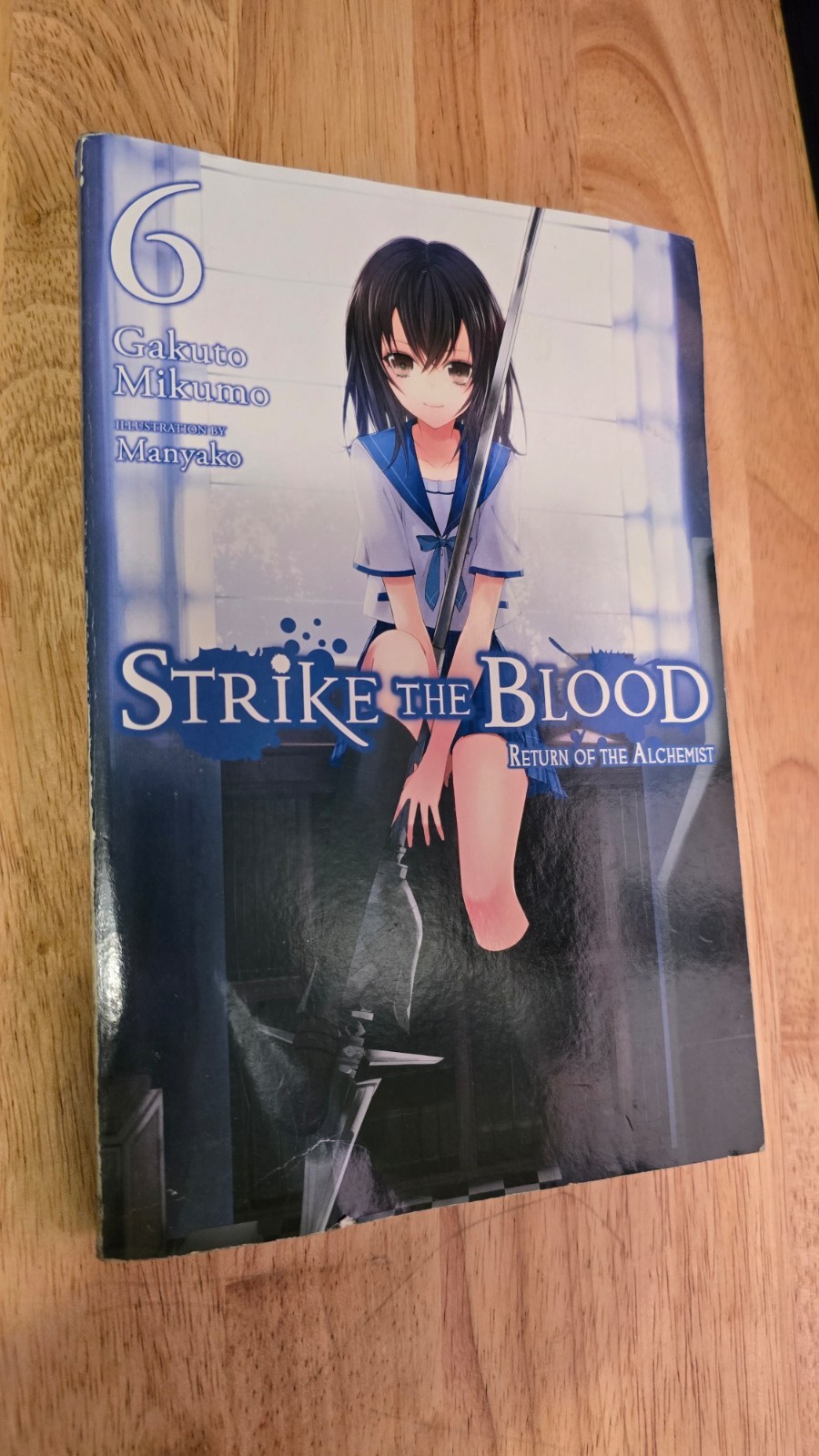 Colpisci il sangue volume 6 light novel inglese