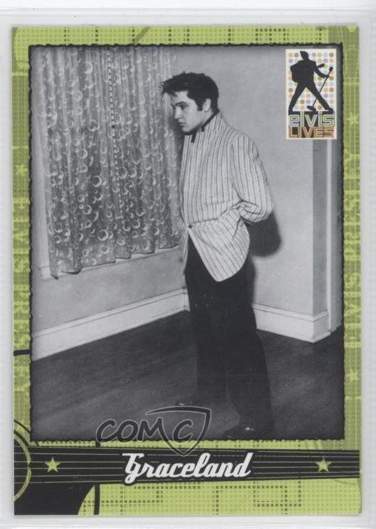 2006 Press Pass Elvis Lives 50's Elvis Presley Graceland #18 0a2
