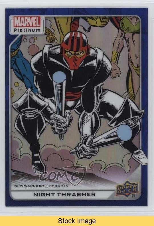 2023 Marvel Platinum High Series Blue Rainbow Night Thrasher #196 LEGGI 15ln
