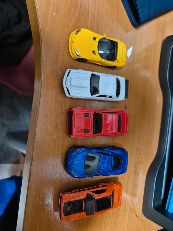 Lote de 5 hot wheels
