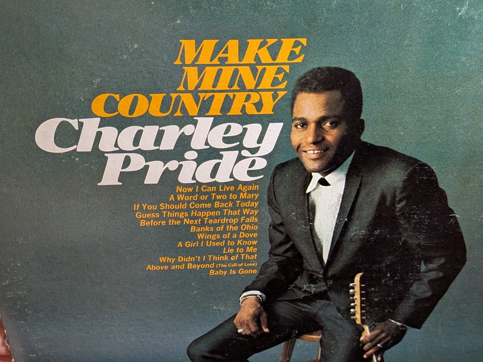 Charley Pride Make Mine Country RCA Victor LSP-3952 Vinyl LP 1968 Country