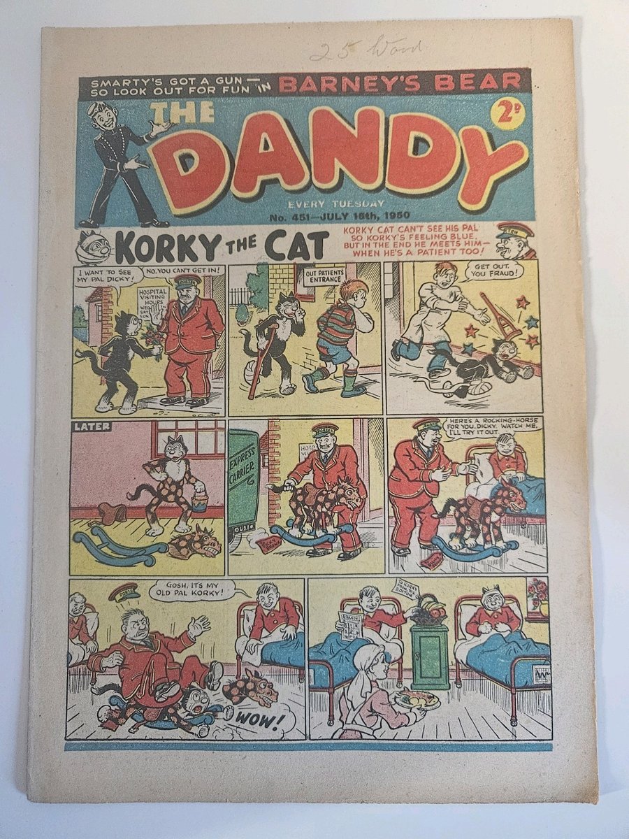 The Dandy Comic - #451 July 15th 1950  v/gd cond