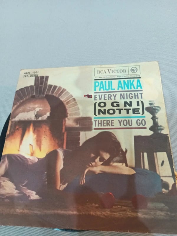 45 giri Paul anka
