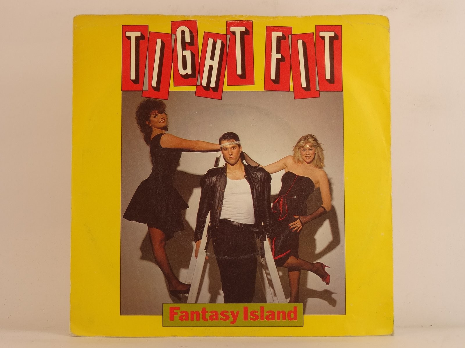 TIGHT FIT FANTASY ISLAND (107) 2 Track 7" Single including Picture Sleeve JIVE