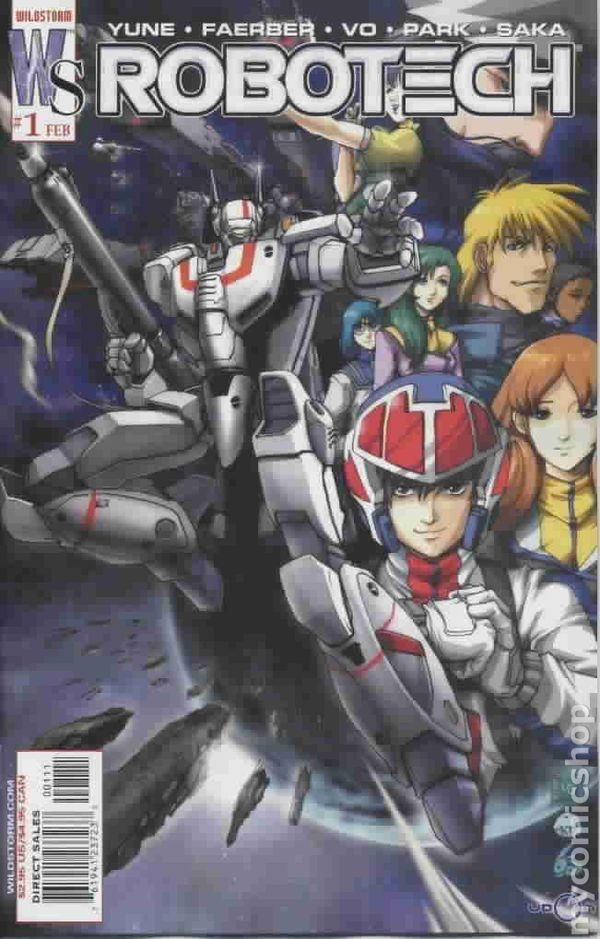 Robotech 1A FN 2003 immagine stock