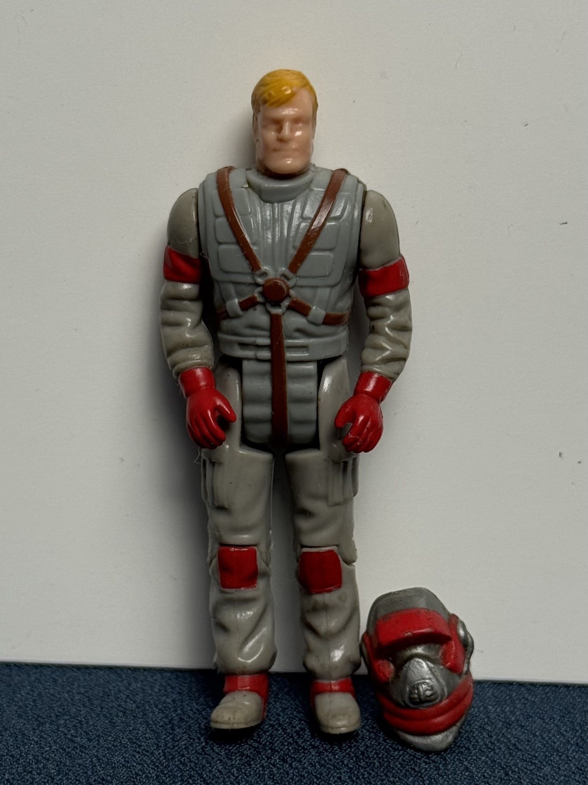 M.A.S.K. vintage anni 80 Modellino Kenner Matt Trakker versione Thunderhawk con casco corto