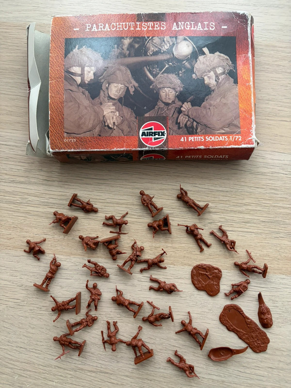 maquette 1:72 Airfix British Paratroopers