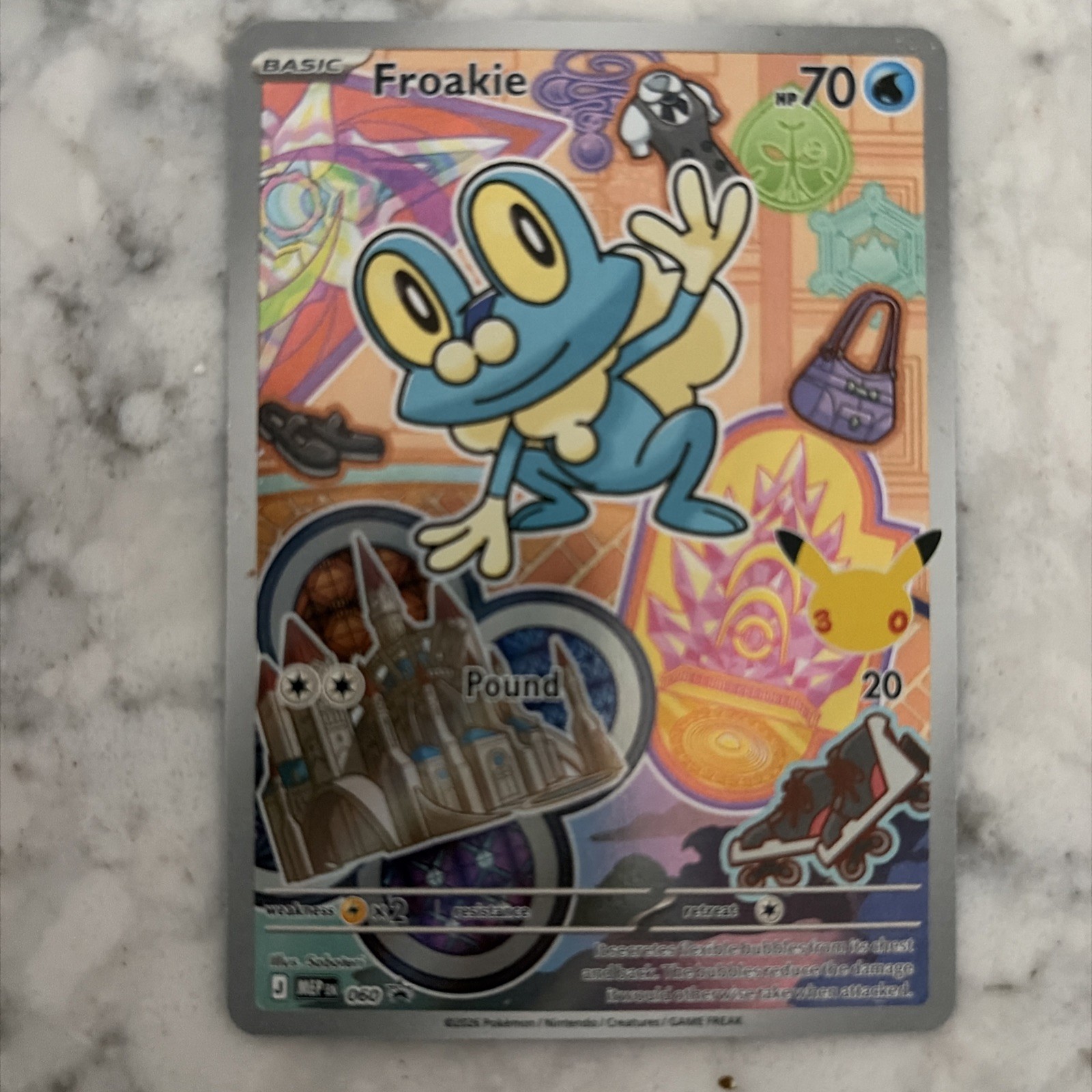 Froakie MEP 060 Full Art Promo - MEP: Mega Evolution Promo - Pokemon TCG