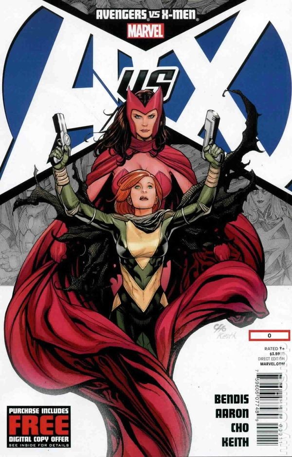Avengers vs. X-Men #0A Cho prima stampa VF 8.0 2012 immagine stock