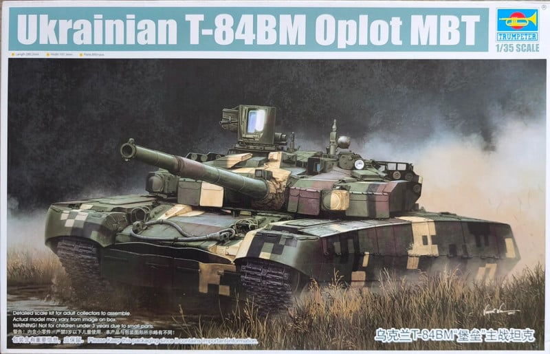 Trumpeter maquette 1/35 T-84BM "Oplot" mbt