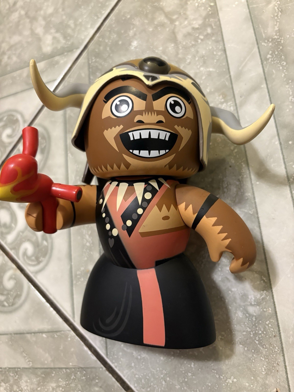 Modellino Indiana Jones Mola Ram Mighty Muggs 6" dal Tempio del Destino