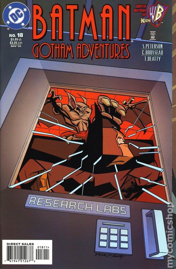 Batman Gotham Adventures #18 FN 6.0 1999 Immagine Stock