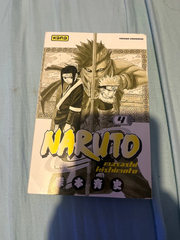 Manga naruto tome 4
