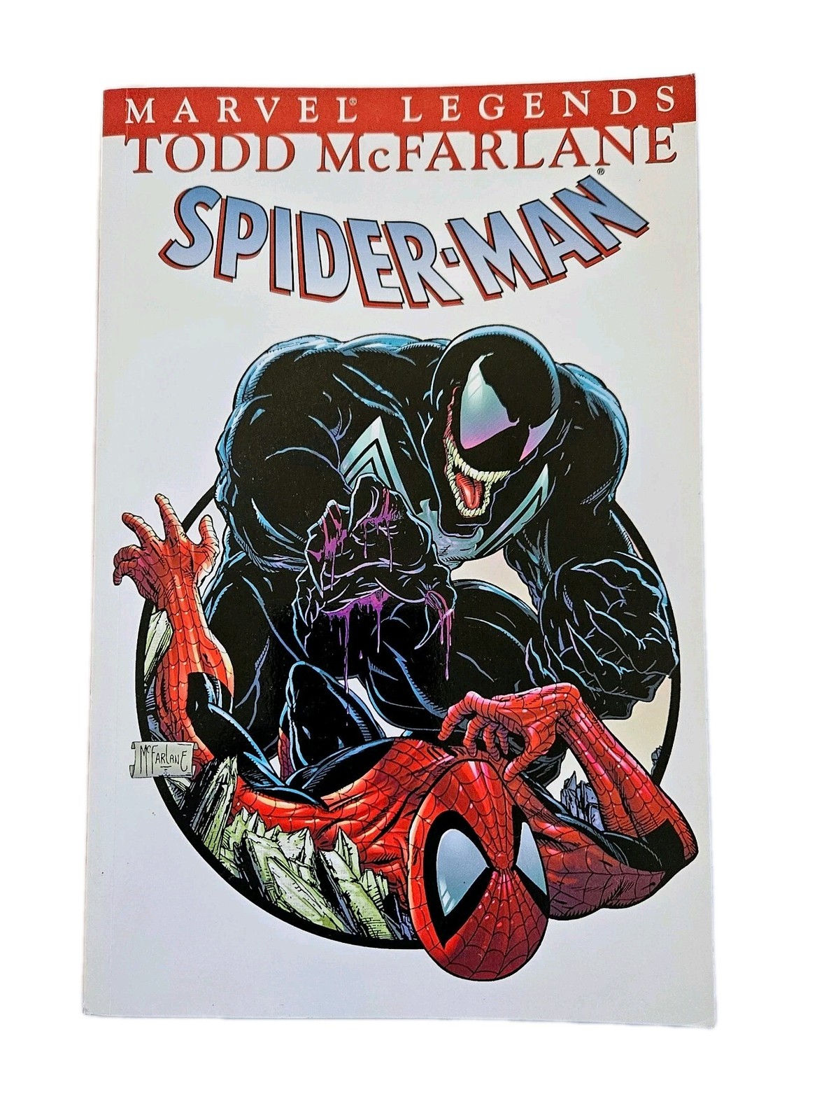 Marvel Legends Todd McFarlane Spider-Man volume 3 brossura commerciale 2004 