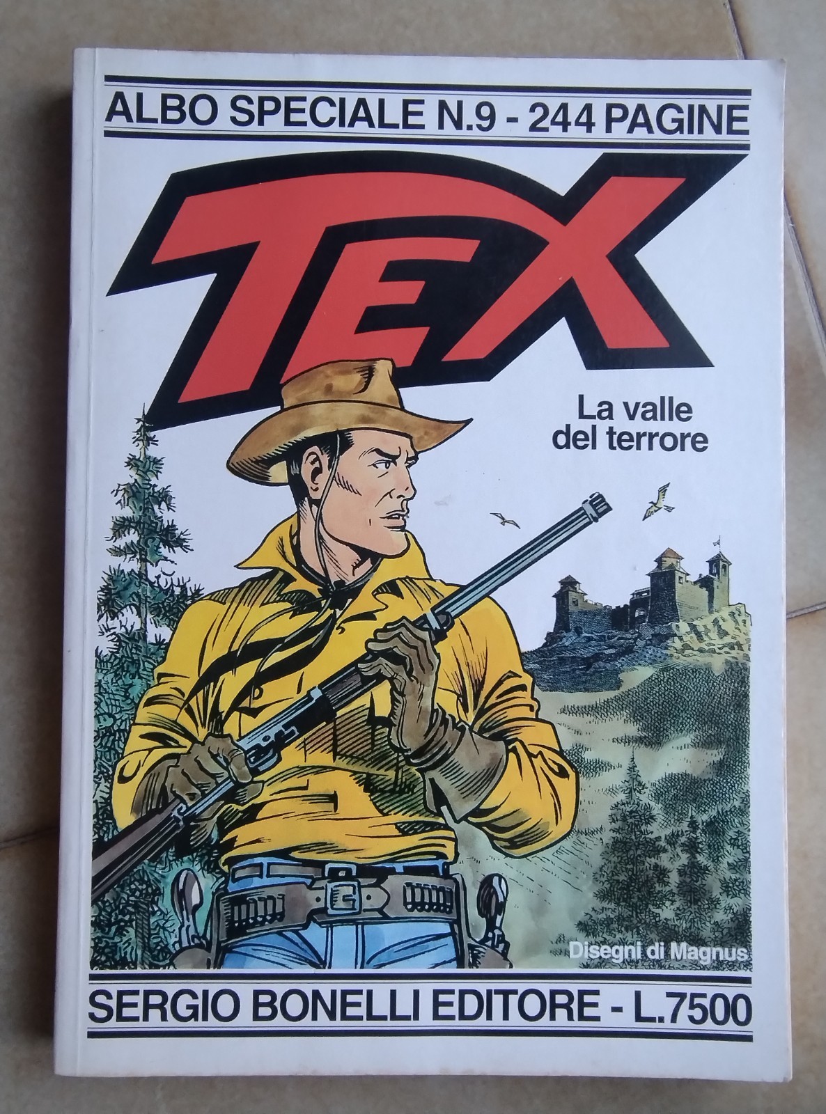 TEX Speciale (Texone) n. 9 - La valle del terrore- 1996 - Disegni Magnus