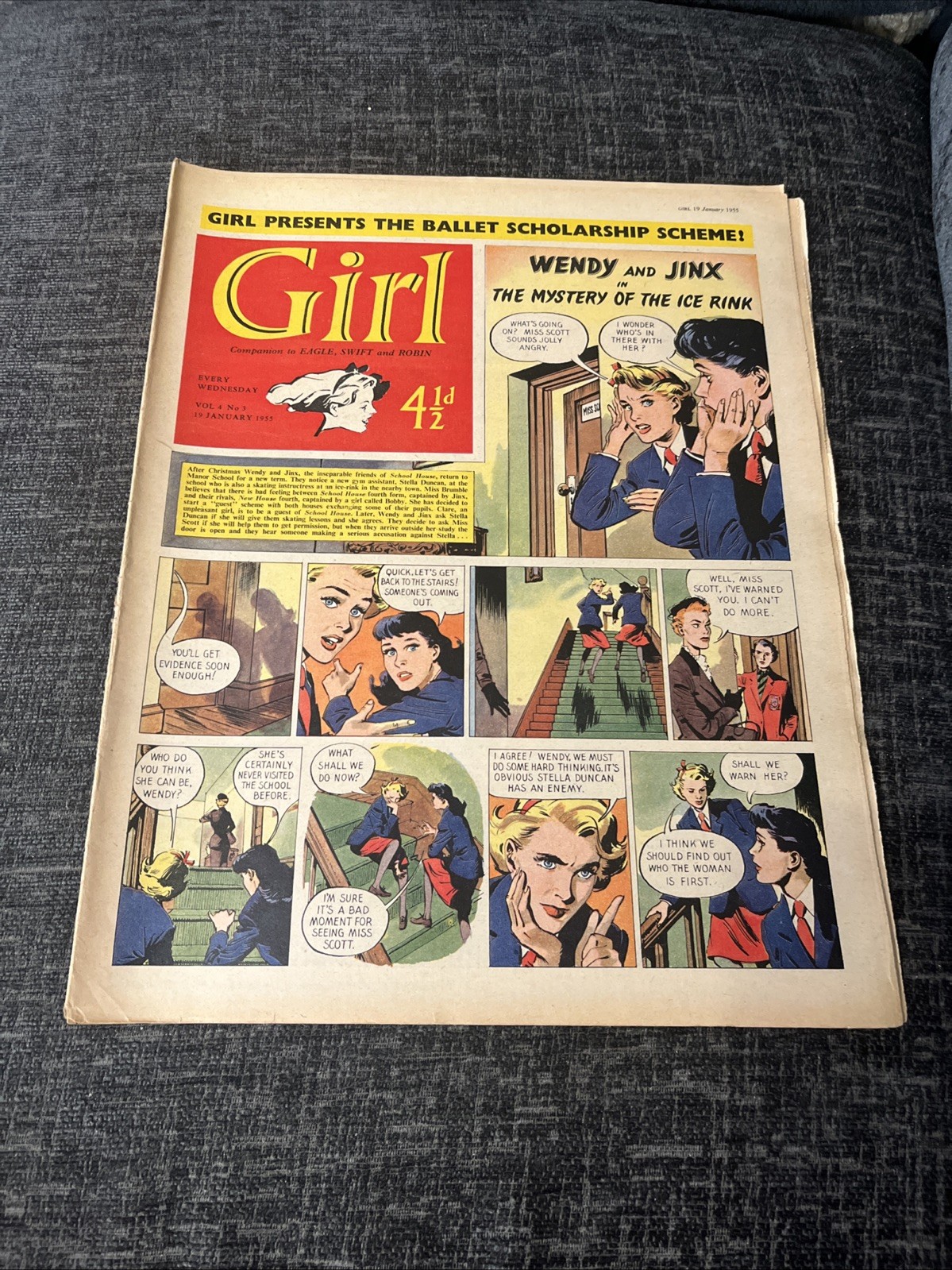 Girl Comic - Vol 4 No 3 - 19 January 1955