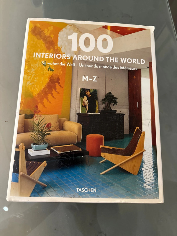 Coffee table Buch 1000 interios around the world