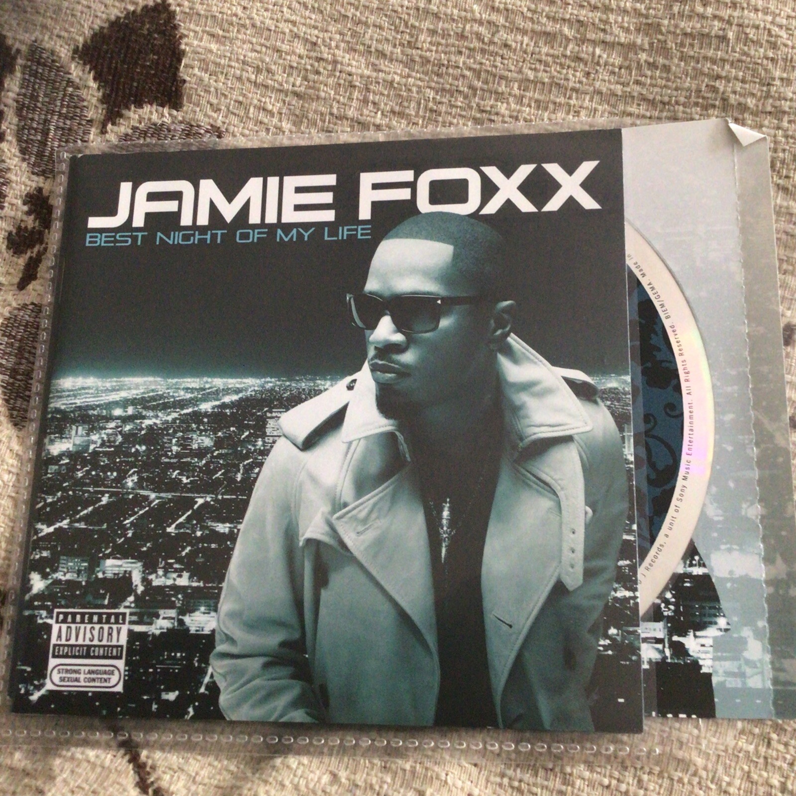 Jamie Foxx - Best Night Of My Life - Original CD Album & Inserts Only 5485