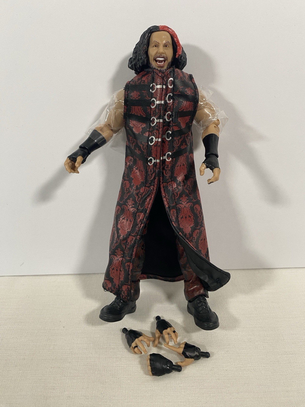 AEW Matt Hardy Figure cloth jacket Jazwares Vault Archive golf cart