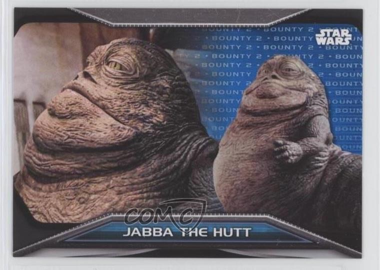 2021 Topps Star Wars Bounty Hunters Una Nuova Speranza Livello 2 Blu Jabba The Hutt 2o7