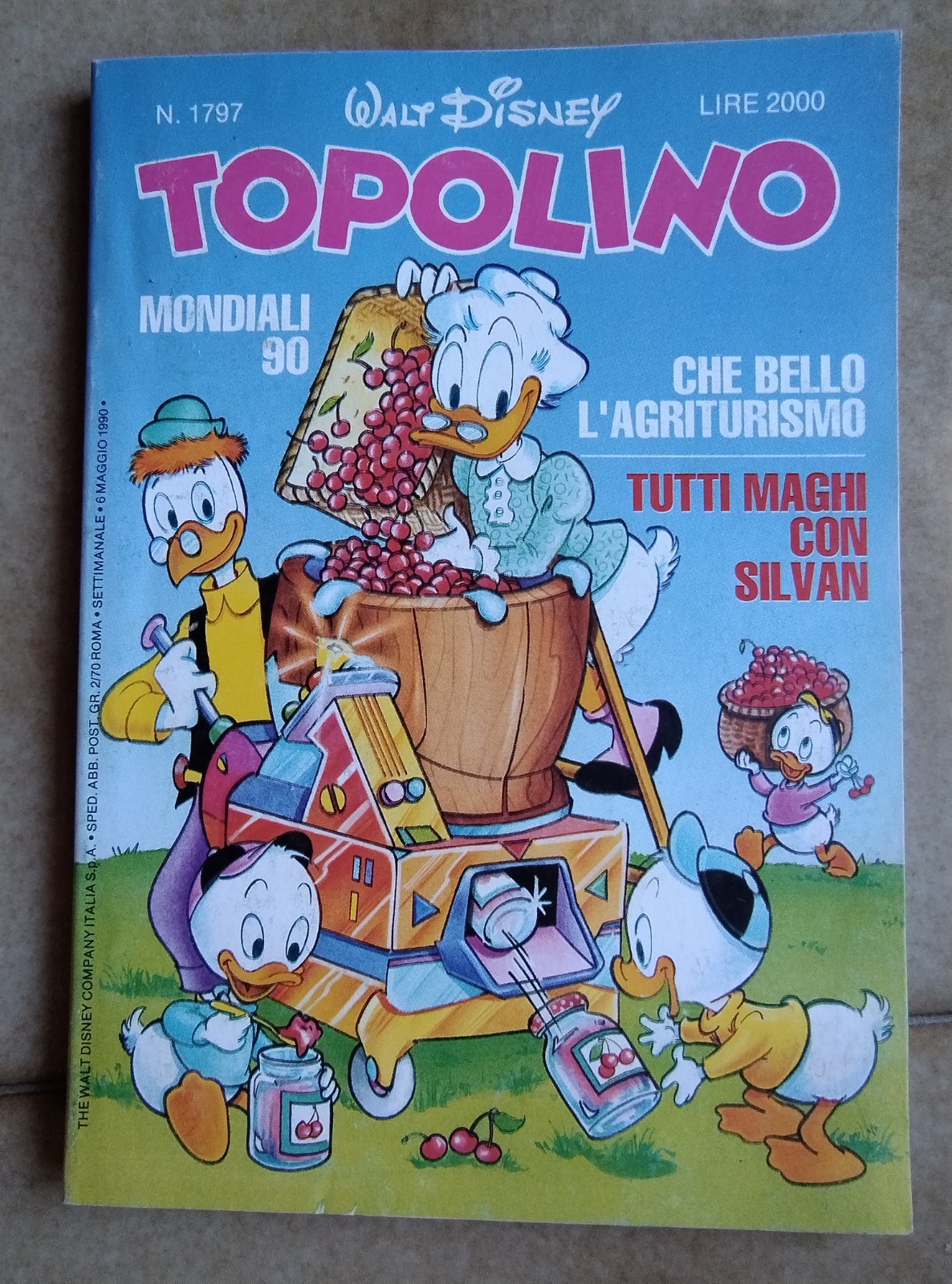 Topolino n. 1797 del 6/5/1990 - Ed. Mondadori