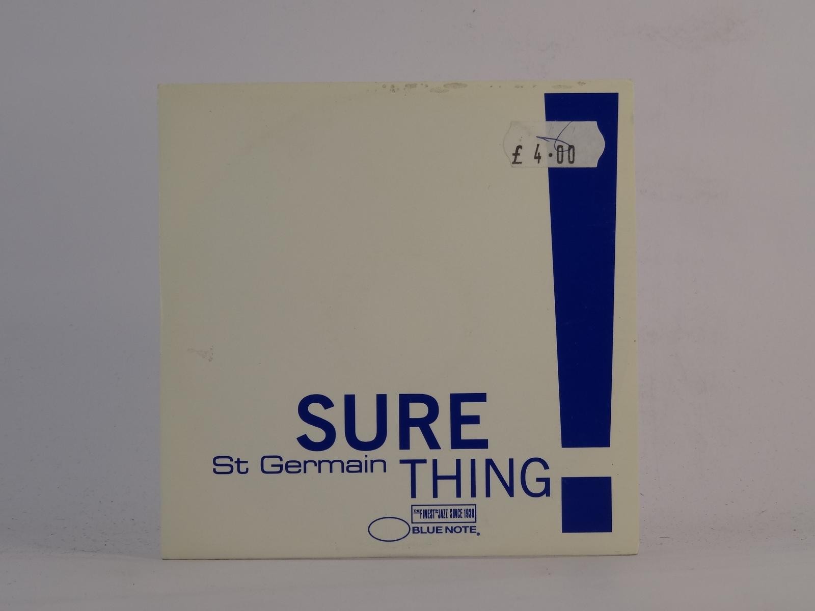ST GERMAIN SURE THING (E70) 2 Track Promo CD Single plus Card Sleeve EMI