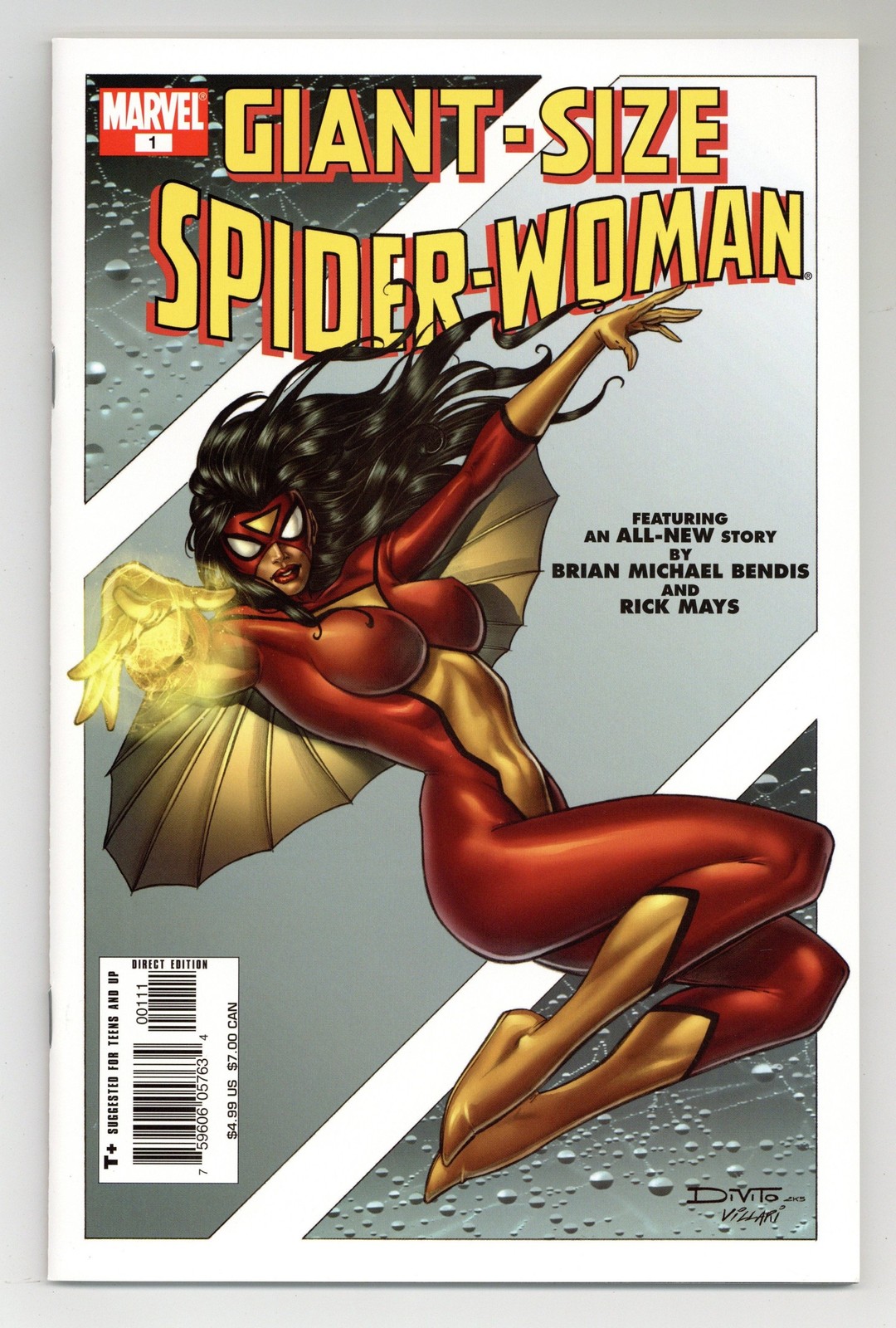 Taglia gigante Spider-Woman #1 MAYS VF/NM 9.0 2005