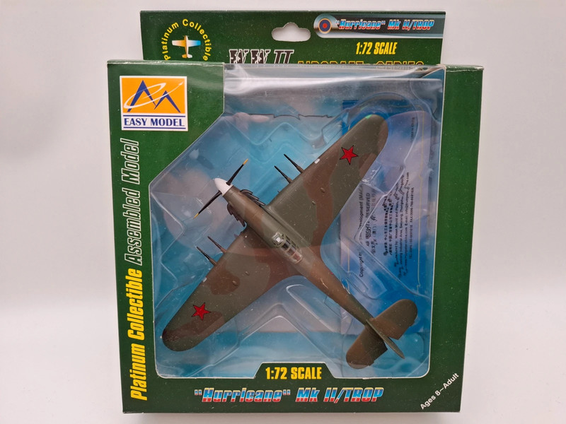 Easy model Hurricane Mk II TROP met doos