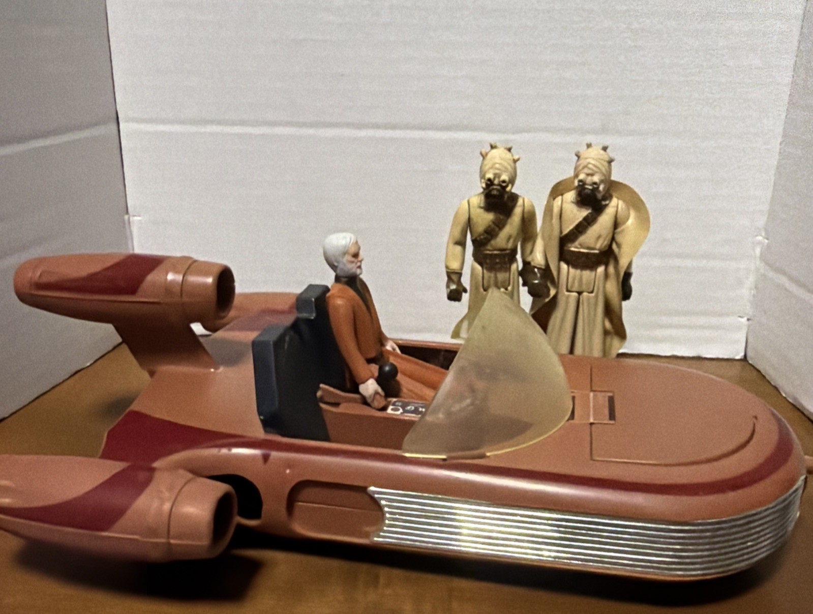 Star Wars Luke Skywalker’s Land Speeder 1978 vintage completo di 3 figurine*177