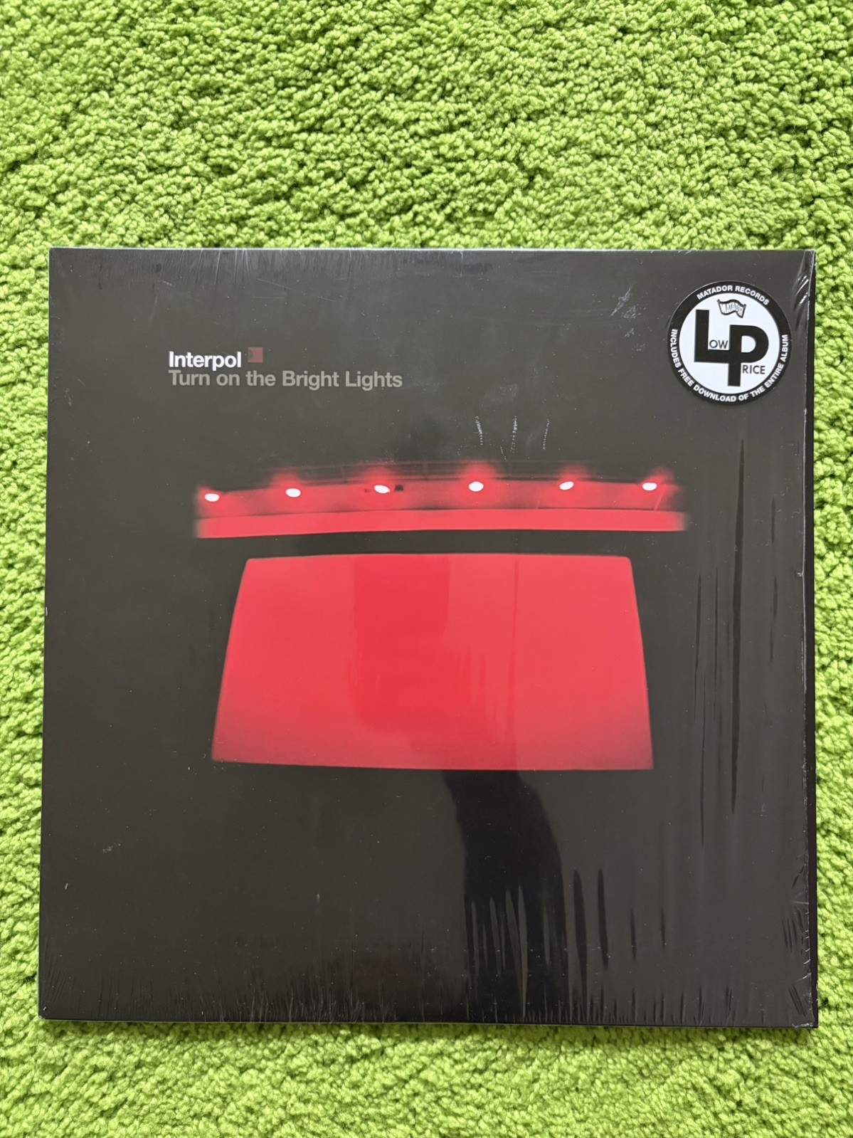 Interpol – Turn On The Bright Lights LP 12" Vinyl LP Matador Records NM