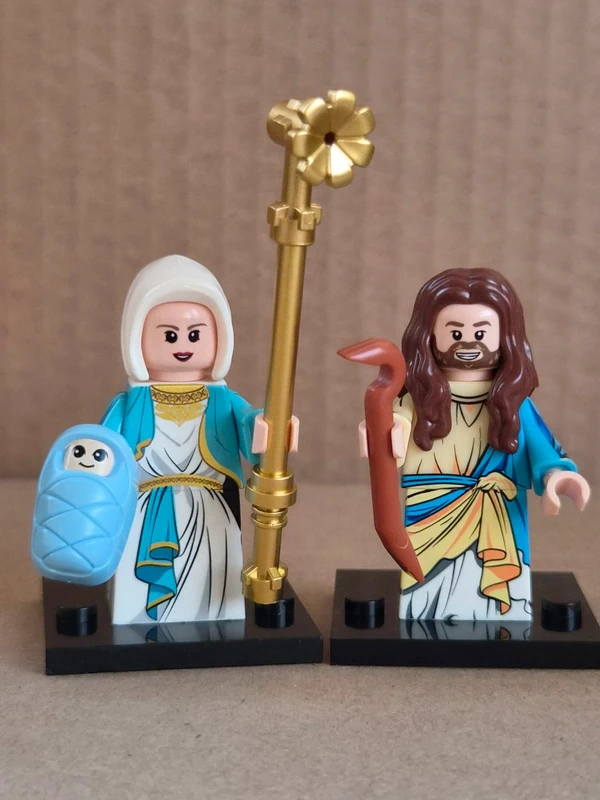 Presepe Christmas nativity style Lego compatible