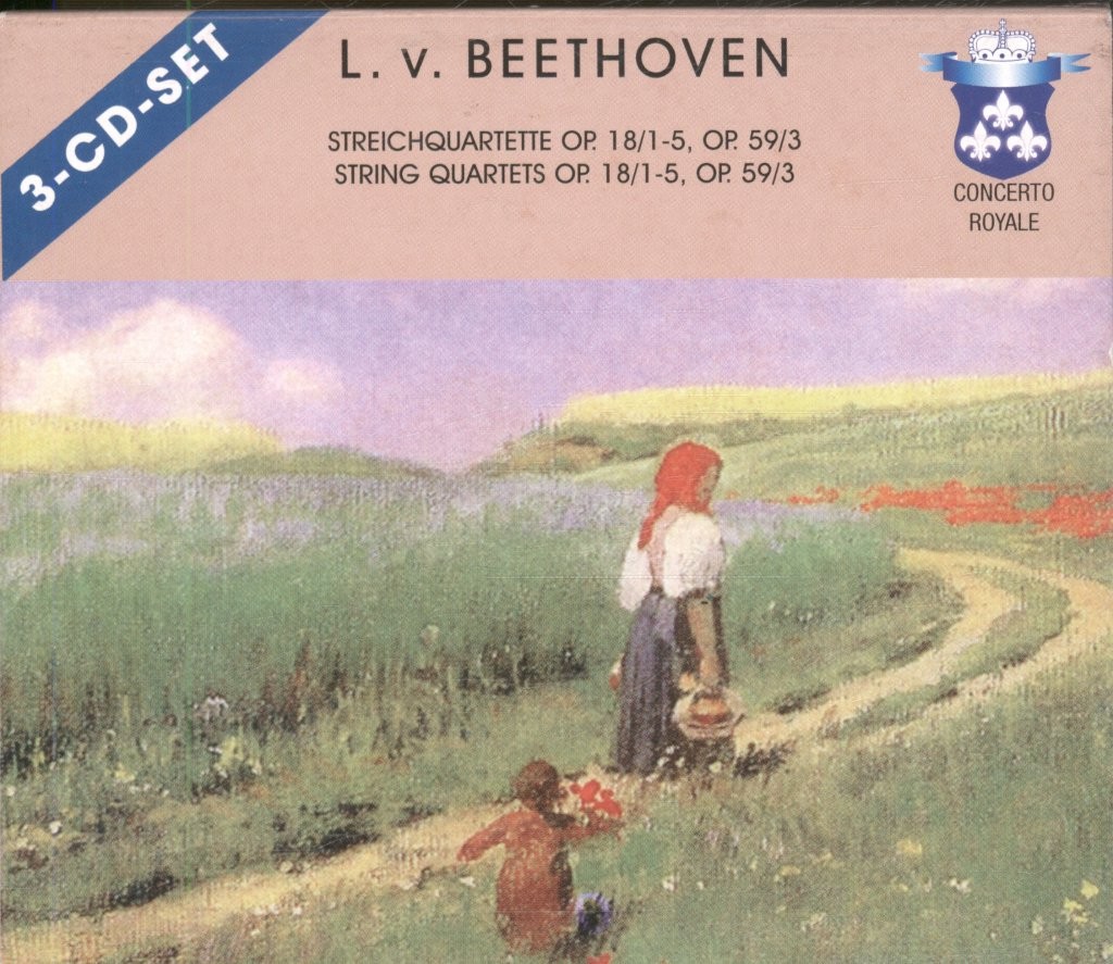 206213360 Melos Quartett Stuttgart Beethoven - Streichquartette Op. 18/1-5, Op