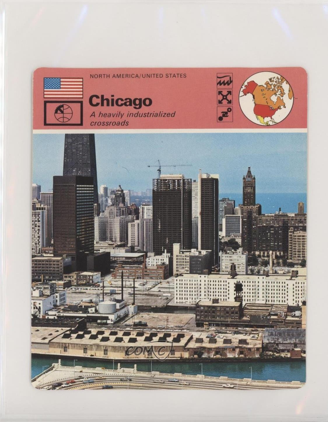 1978-80 Edito-Service The Americas Chicago #11-08 0sz7