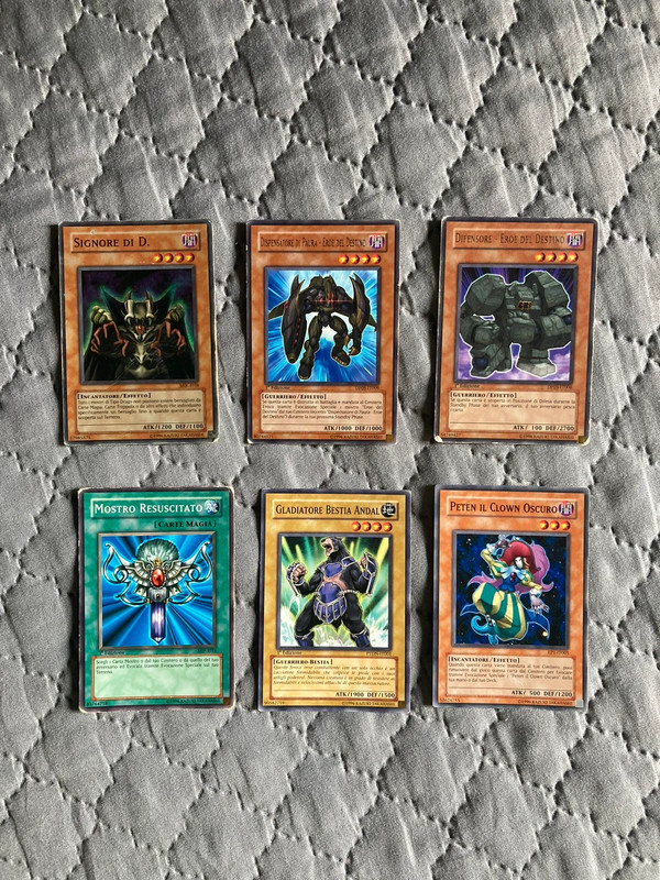 🃏 Lotto 6 Carte Yu-Gi-Oh! Rare & SUPER Rara – Ottime Condizioni 🔥
