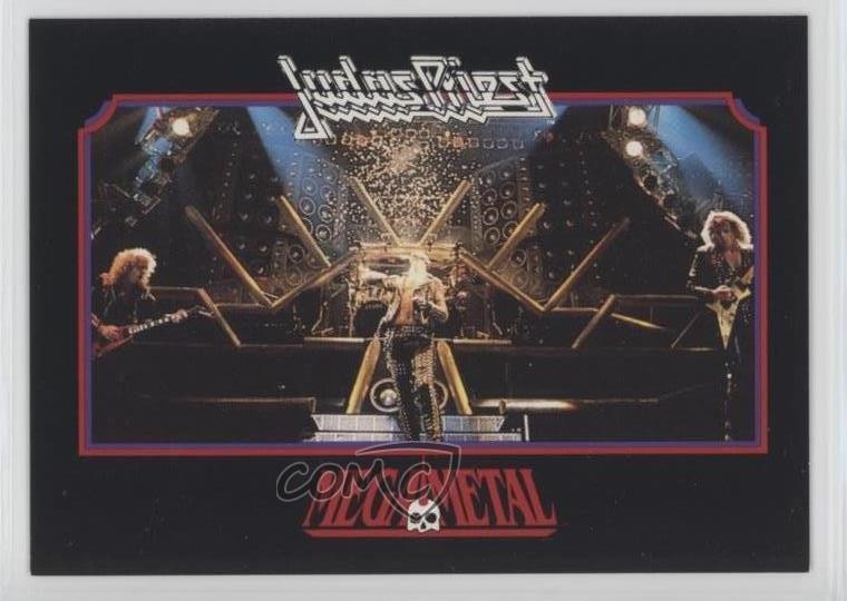 1991 Impel Mega Metal Rob Halford #65 0w6