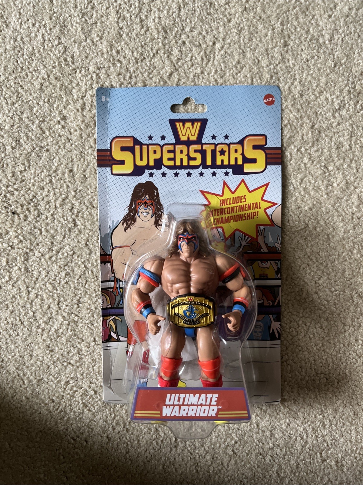WWE Superstars Ultimate Warrior Series 15 Retro Card Figure Walmart