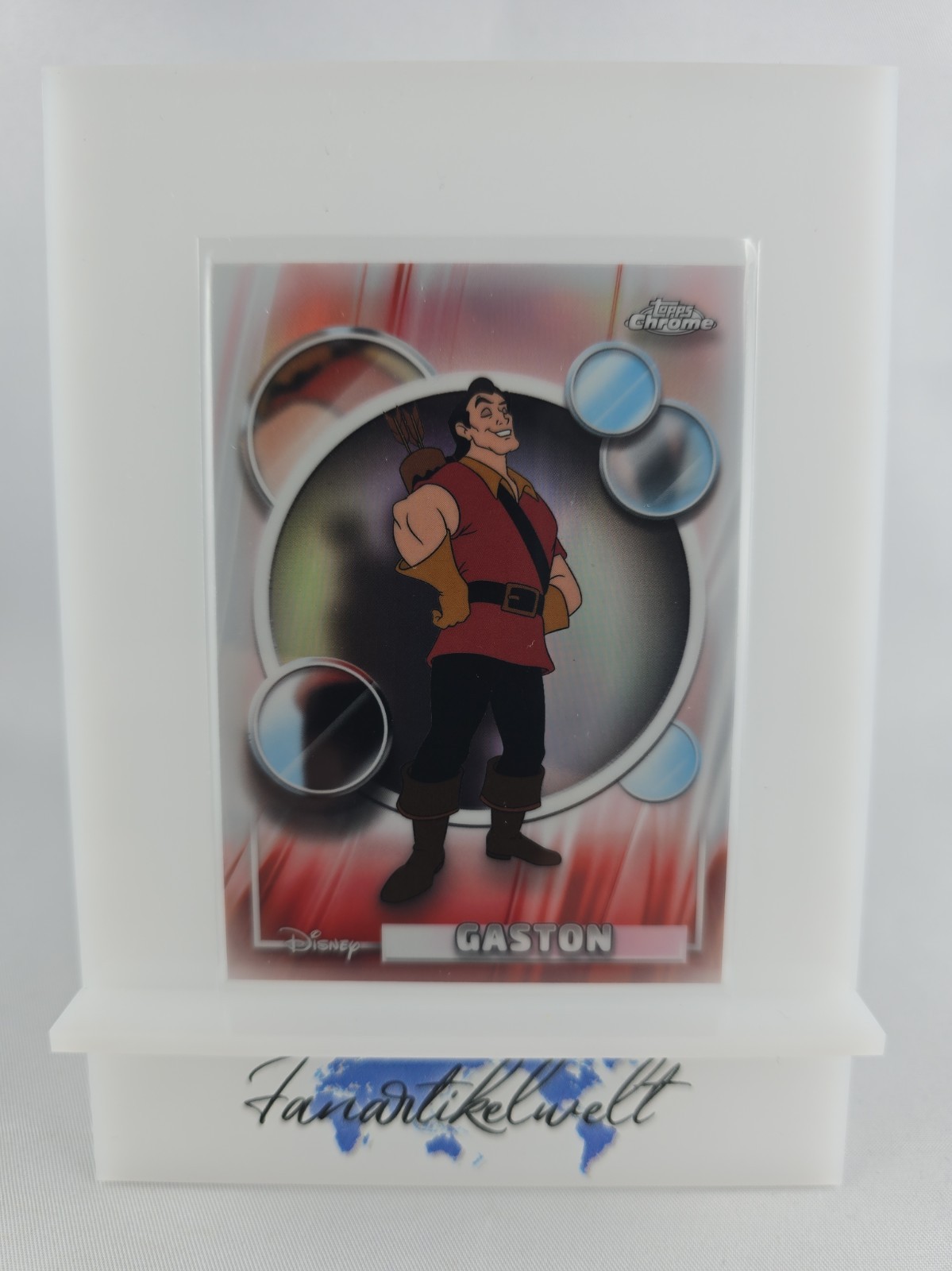 Gaston 2026 Topps Chrome Disney Base Refractor #37 Trading Card Non Sport