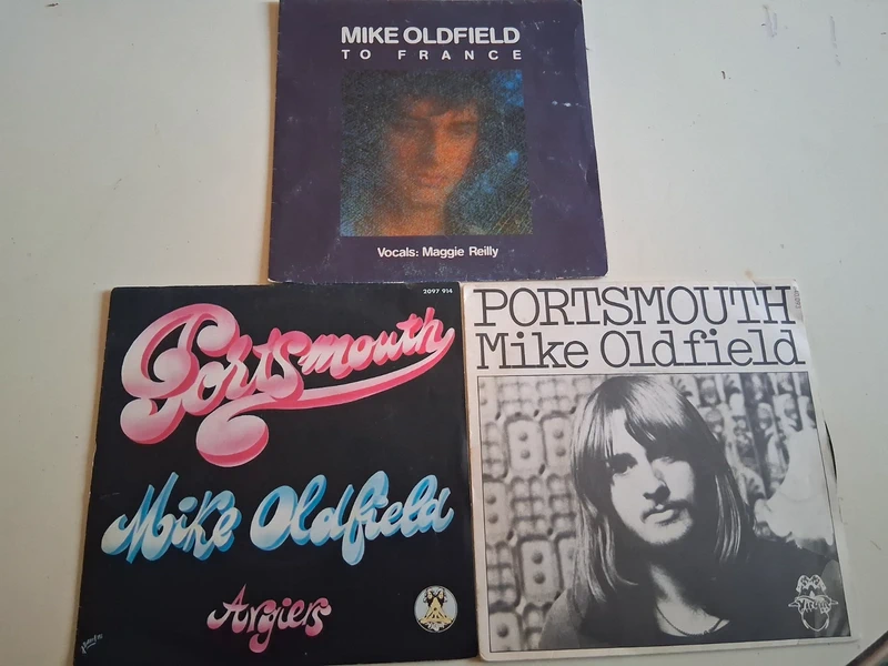 Mike oldfield 3 disques 45t