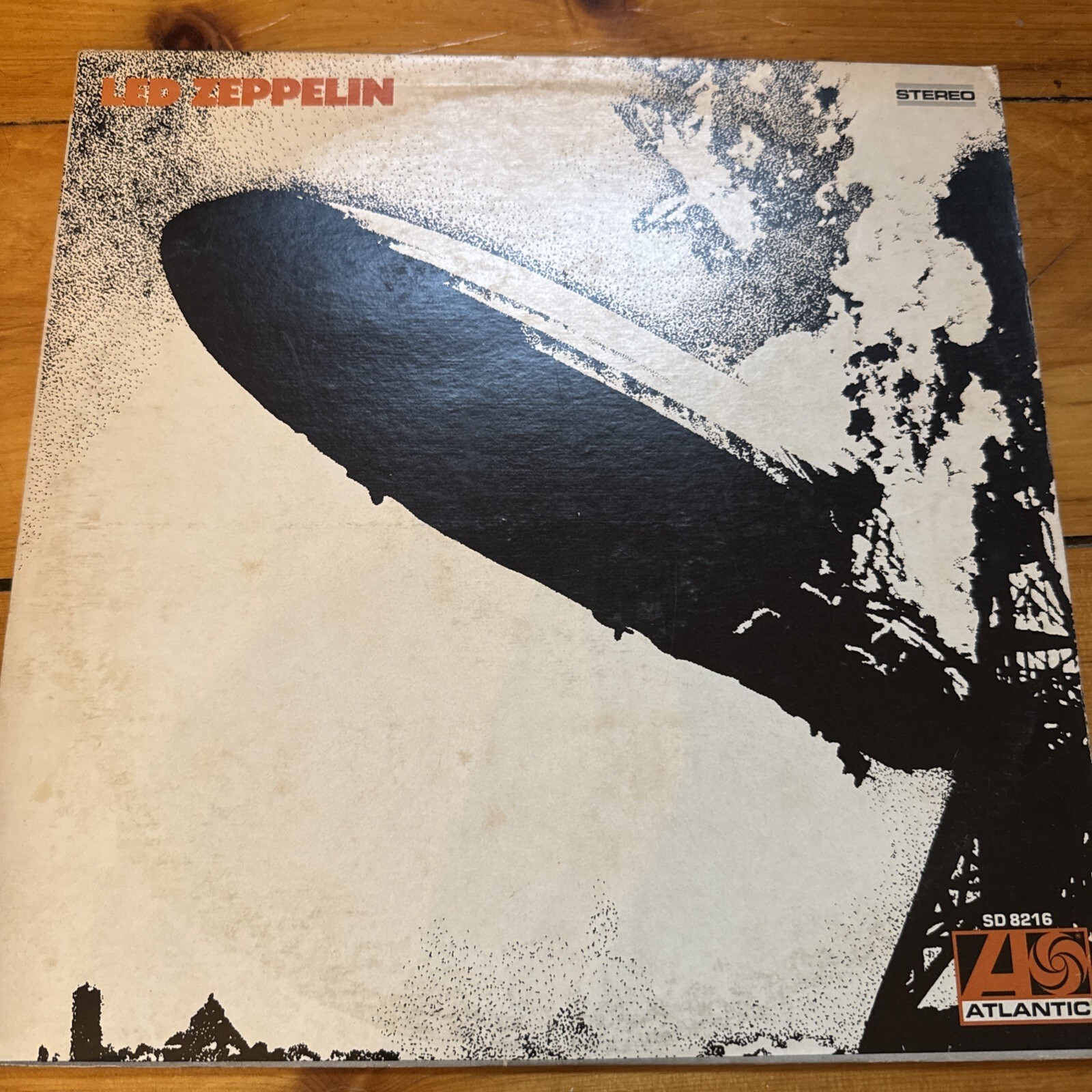 Led Zeppelin - Self-Titled -  1969 - Vinyl LP - Atlantic SD 8216 (1st Press)