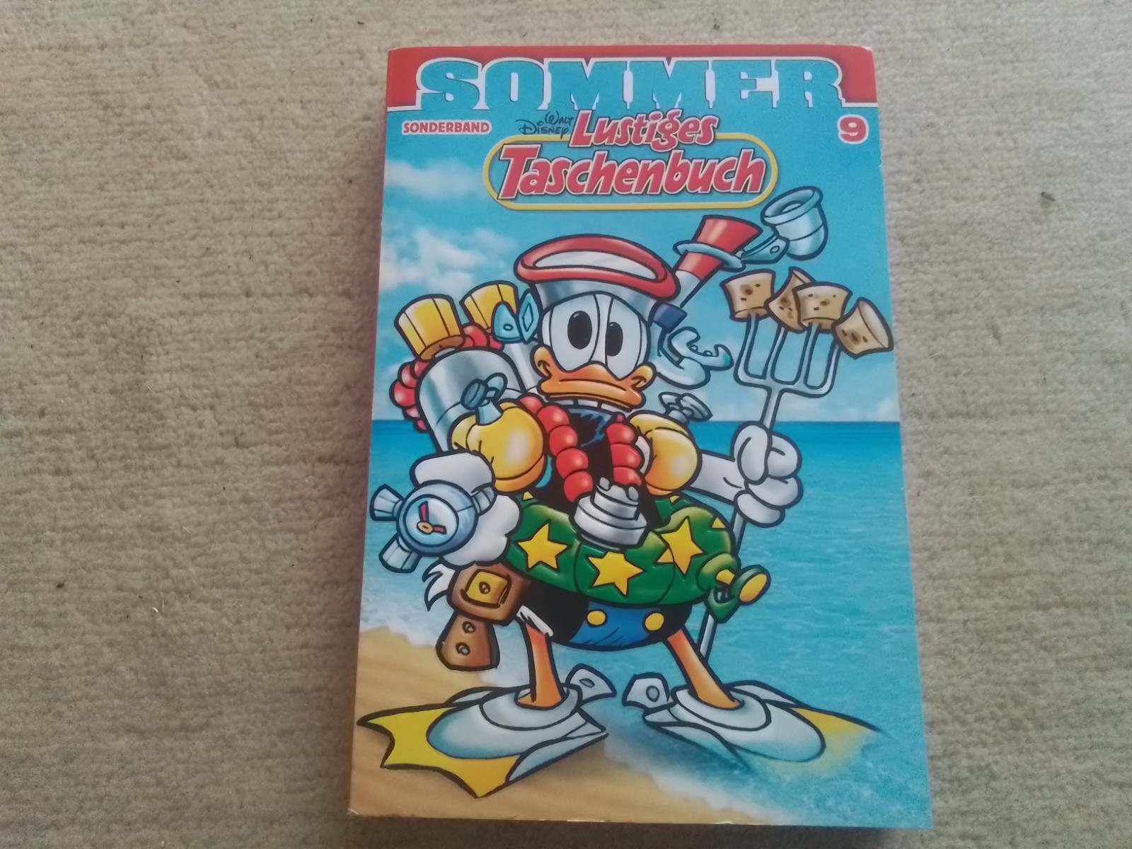 LIBRO TASCABILE DIVERTENTE LTB ESTATE 9 con speciale Topolino e Paperino