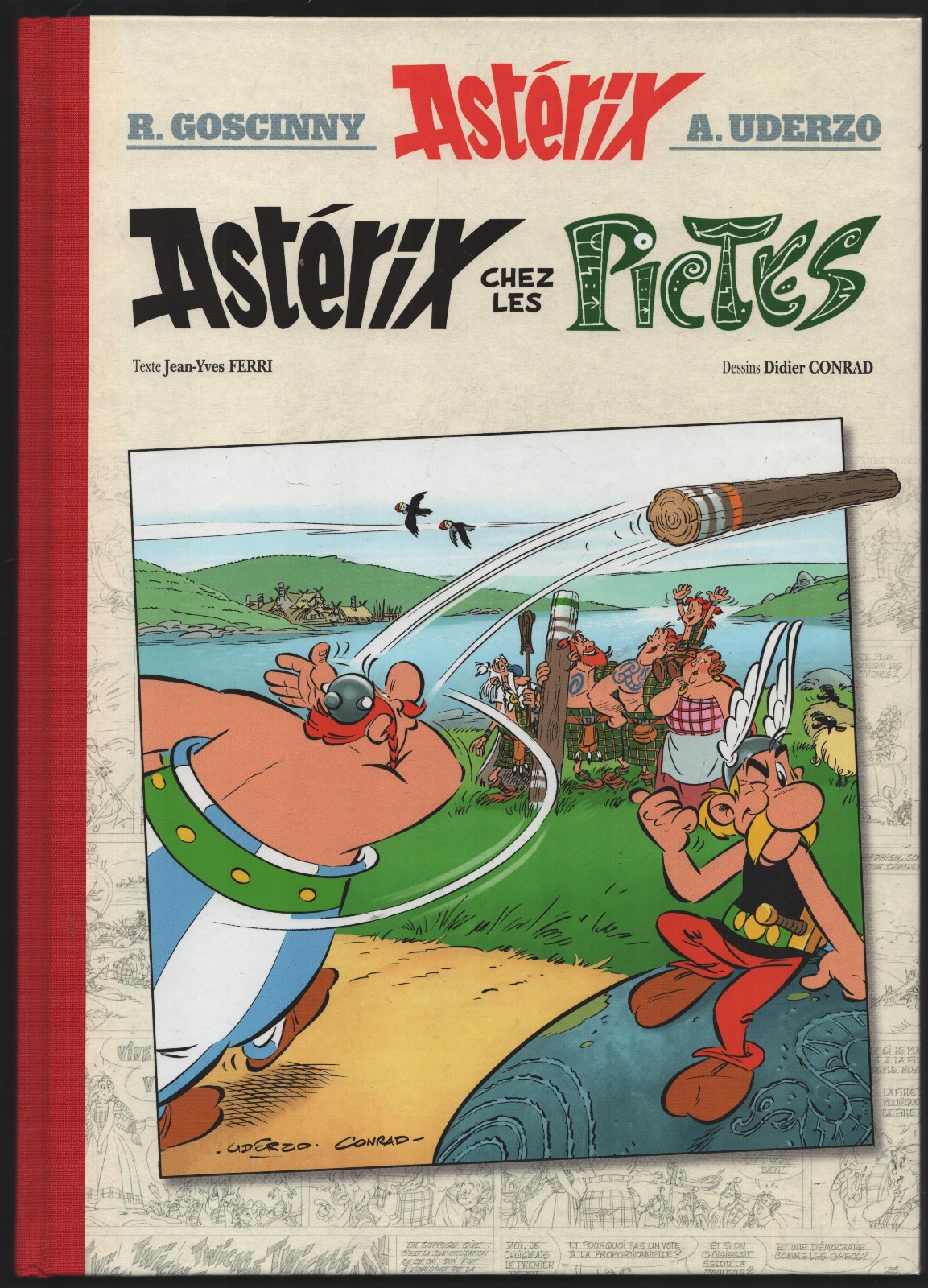 ASTERIX CHEZ LES PICTES GRANDE COLLECTION EDITION DE LUXE EO ALBUM NEUF
