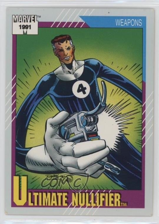 1991 Impel Marvel Universe Series II Weapons Mr Fantastic #130 0bn8