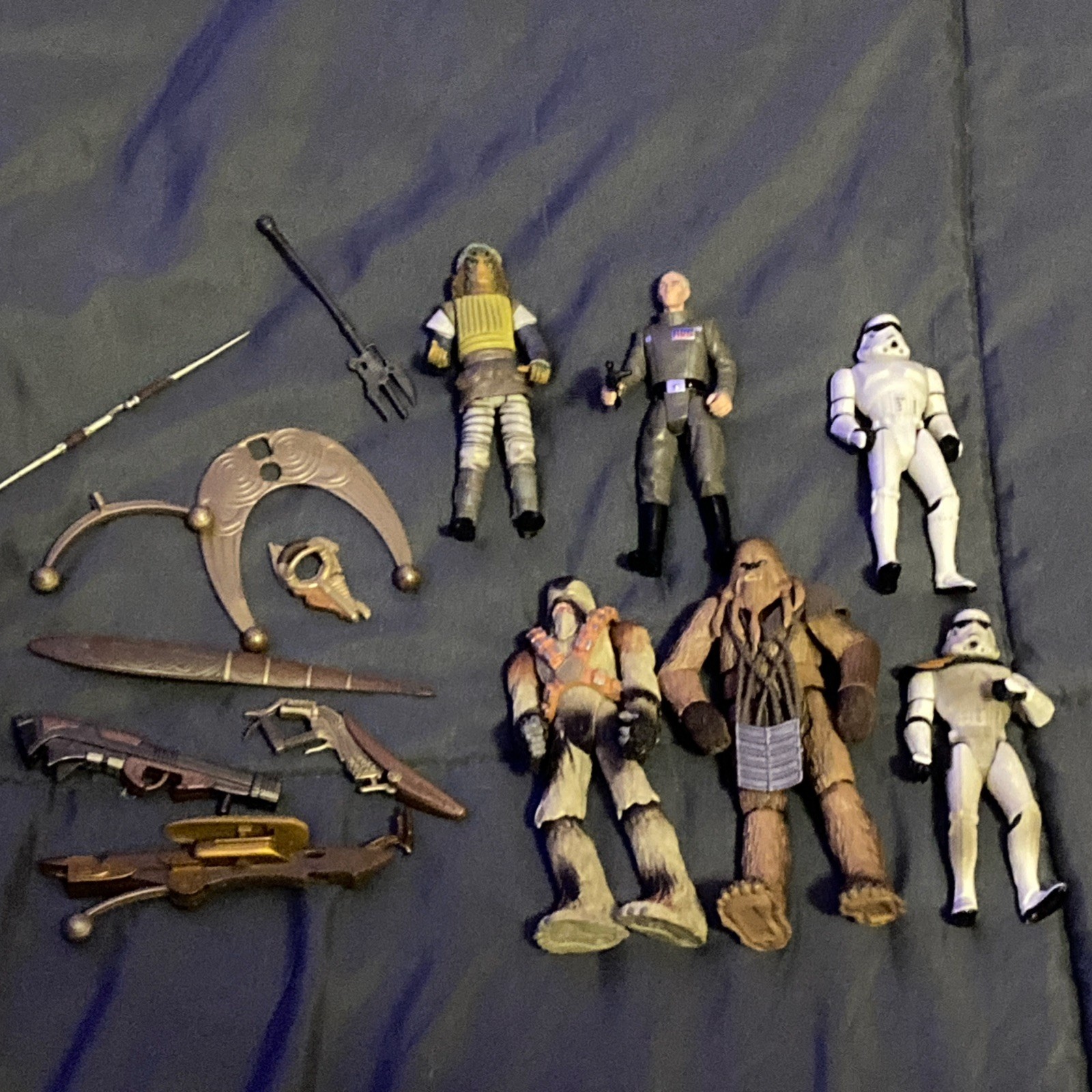 Lotto action figure Hasbro Kenner Star Wars da collezione (PLS leggi descrizione!!)