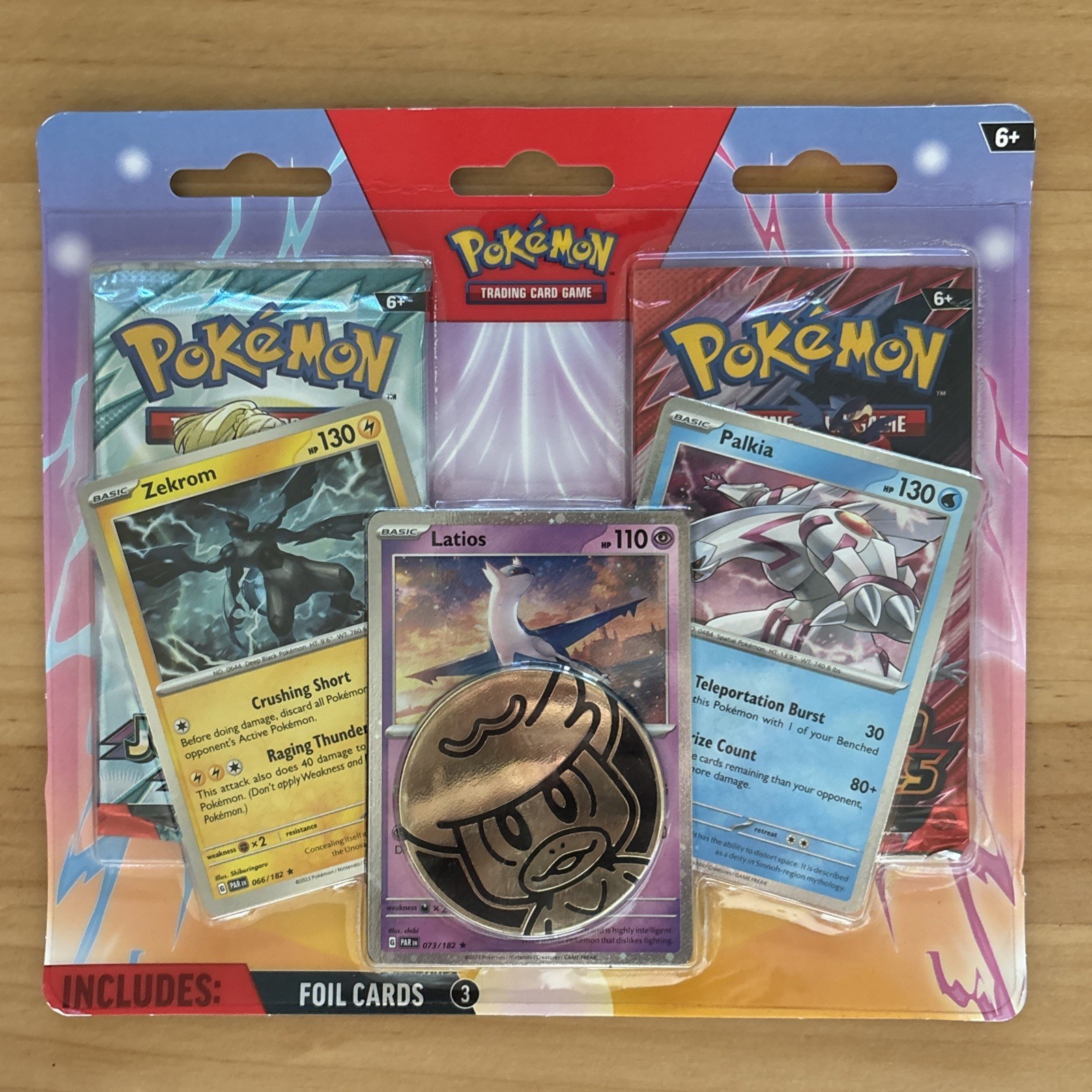 Pokémon TCG Enhanced 2-Pack Blister (Latios, Zekrom & Palkia Promos) Sealed/New