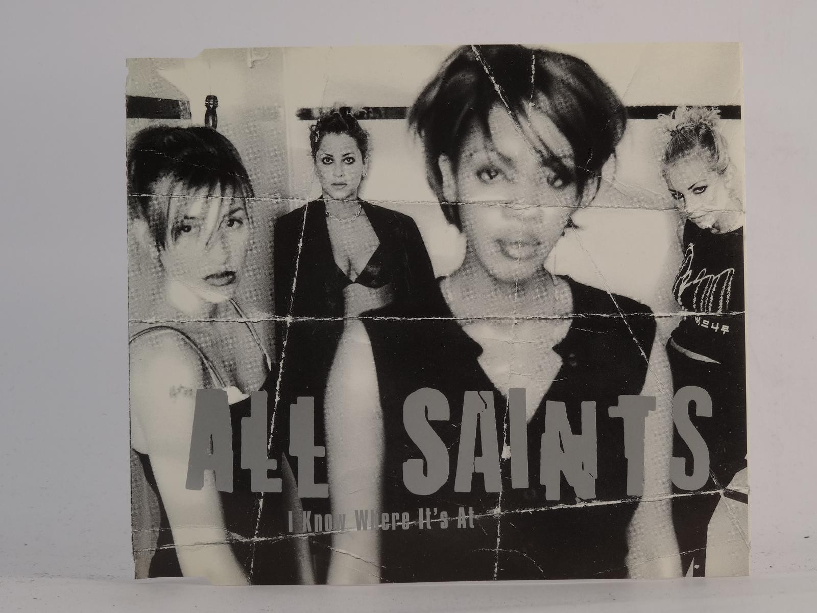 ALL SAINTS I KNOW WHERE IT'S AT (H70) 4 Track CD Single including Picture Sleeve
