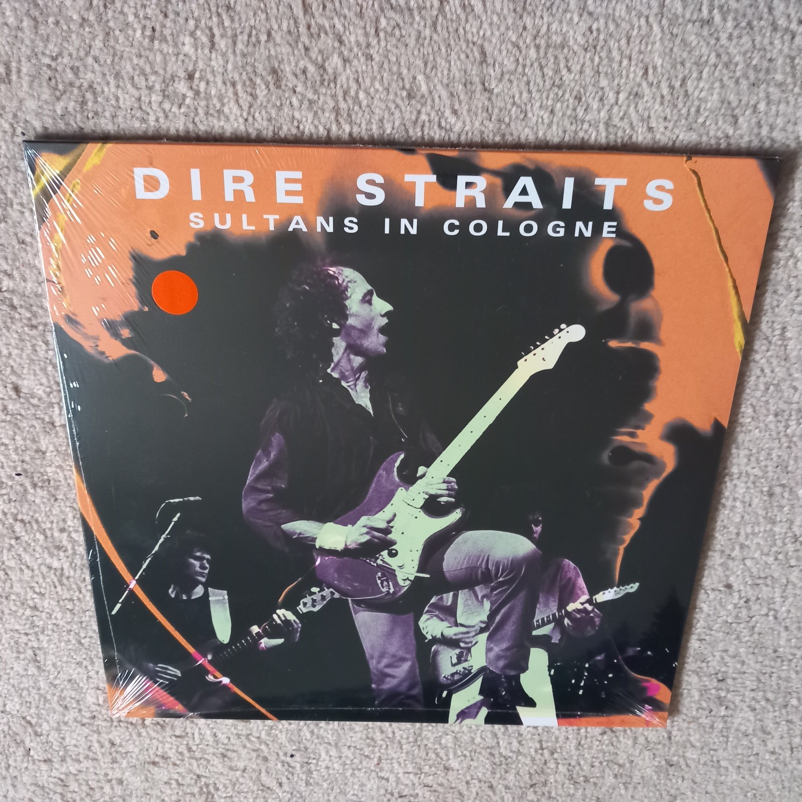 DIRE STRAITS / SULTANS IN COLOGNE / ORANGE VINYL 12" 2 LP ALBUM / SEALED